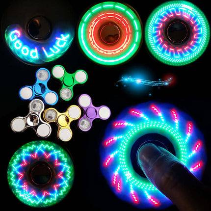 LED Light Fidget Spinner – Din Ultimata Lek för Avkoppling och Koncentration