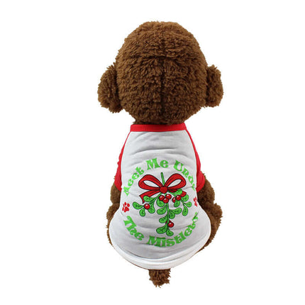 Hundens Julväst i Bomull - Mysiga och Festliga T-tröjor för Alla Raser