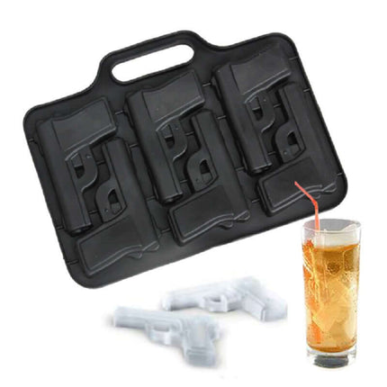 Pistol Ice Tray - Isbitar med Attityd CJDropshipping