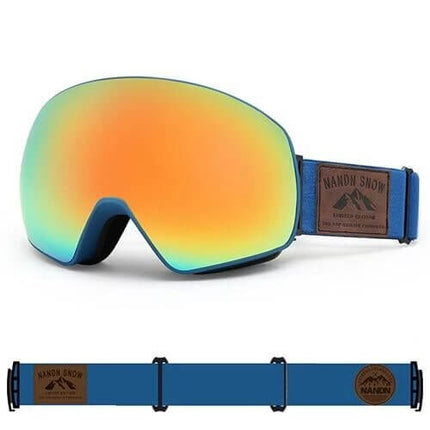 NANDN SNOW ATTITUDE NG8 Skidglasögon – UV400 Skydd, Perfekt för Skidåkare