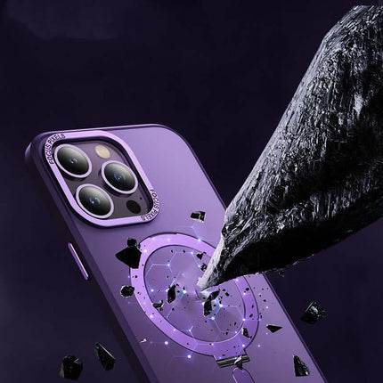 iPhone 15 - Magnetiskt Mobilskal i Olika Färger med inbyggd Ställfunktion