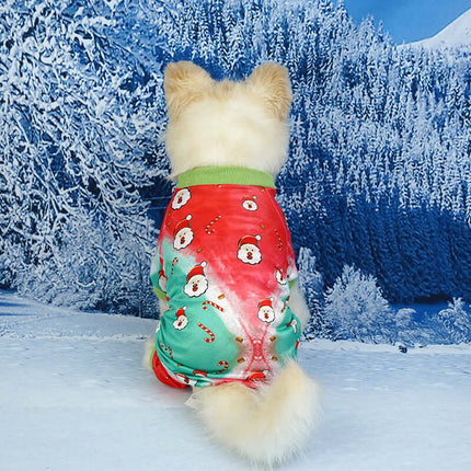 Julkläder för Husdjur i Rött och Grönt - Hemtrevlig Stil för Din Fyrbenta Vän