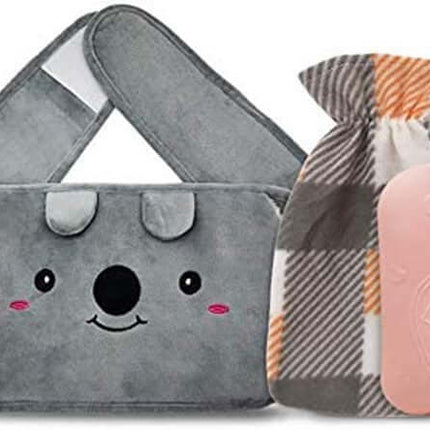 Värmeflaska med tillhörande bälte - Söt Djurdesign för Värme och Komfort