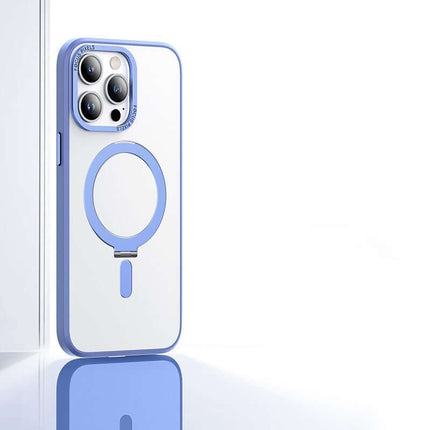 iPhone 15 Plus - Magnetiskt Mobilskal i Olika Färger med inbyggd Ställfunktion