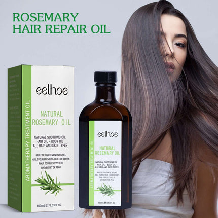 Rosemary Hair Care Essential Oil - För Starkt Hår och Len Hud