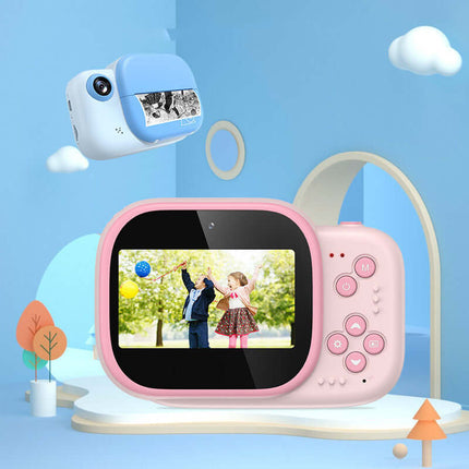 1080P HD Instant Print Termisk Skrivarkamera För Barn